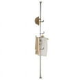 thumbnail image 3 of prince hanger, one-touch coat rack, silver, steel, free standing, phus-0012, made in korea, 3 of 5