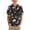 Black, variant on Boys Vacation Hawaiian Shirts Beach Summer Button Down Collared Shirts Tropical Holiday Funny Tops with Pocket 10 Years, Blue