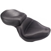 Mustang 1-Piece Wide Touring Black Motorcycle Seat (75105)