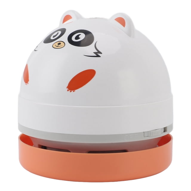 Mini Aspiradora De Escritorio De Dibujos Animados, Aspiradora De Polvo De Mesa Portátil Para Limpiar Migas De Polvo, Ordenador, Coche Con Boquilla De Vacío, Cepillo De Limpieza
