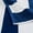Navy, variant on Market & Place 100% Cotton Cabana Stripe Beach Towel Sets, 30" x 60", Assorted Colors