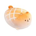 thumbnail image 2 of Cute bread pineapple Shiba Inu doll chubby round pillow bed sofa pillow cushion dog doll, 2 of 5