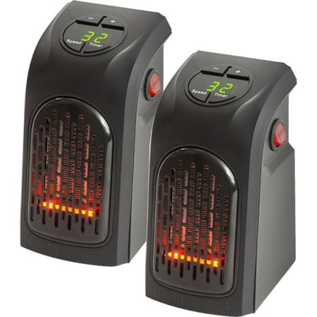 Handy Heater Plug-In Personal Heater(Pack of 2) (The Best Space Heaters)