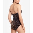 thumbnail image 6 of Lauren Ralph Lauren Womens Ocelot Leopard Print Underwire One-Piece Swimsuit, 6 of 7