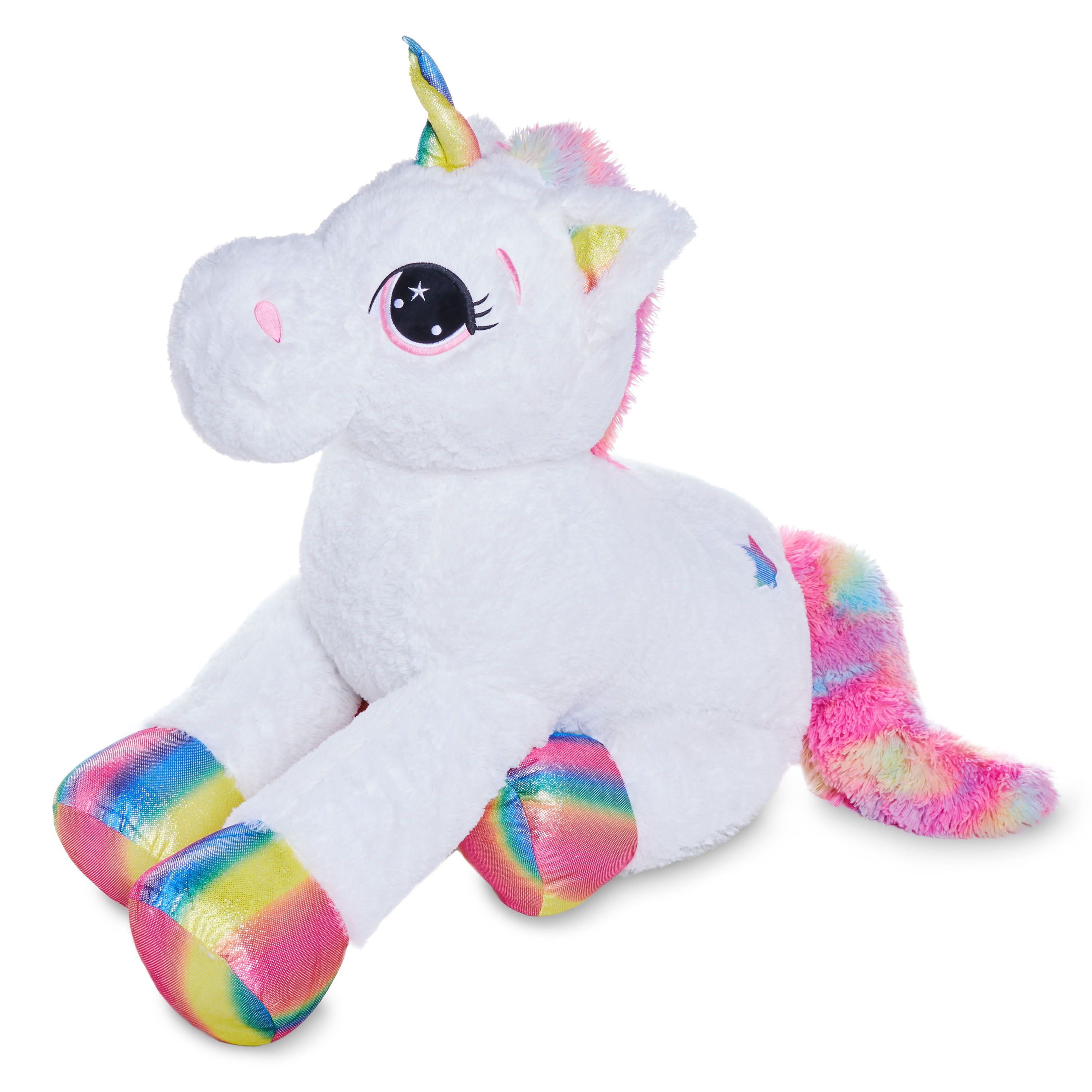 oversized stuffed unicorn