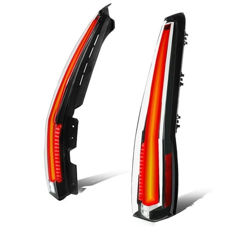 - For 07 to 14 Cadillac Escalade&ESV Left+Right LED Tail Light Stop Brake Lamps
