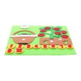 thumbnail image 4 of Weiweiguan Teaching Felt Board for Toddlers Children Math Toy Vegetables Number Math Toy, 4 of 6