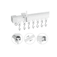 thumbnail image 1 of Cortineros Ajustable Riel Para Cortina De Techo 0.8-2.1m Xtellar blanco, 1 of 4