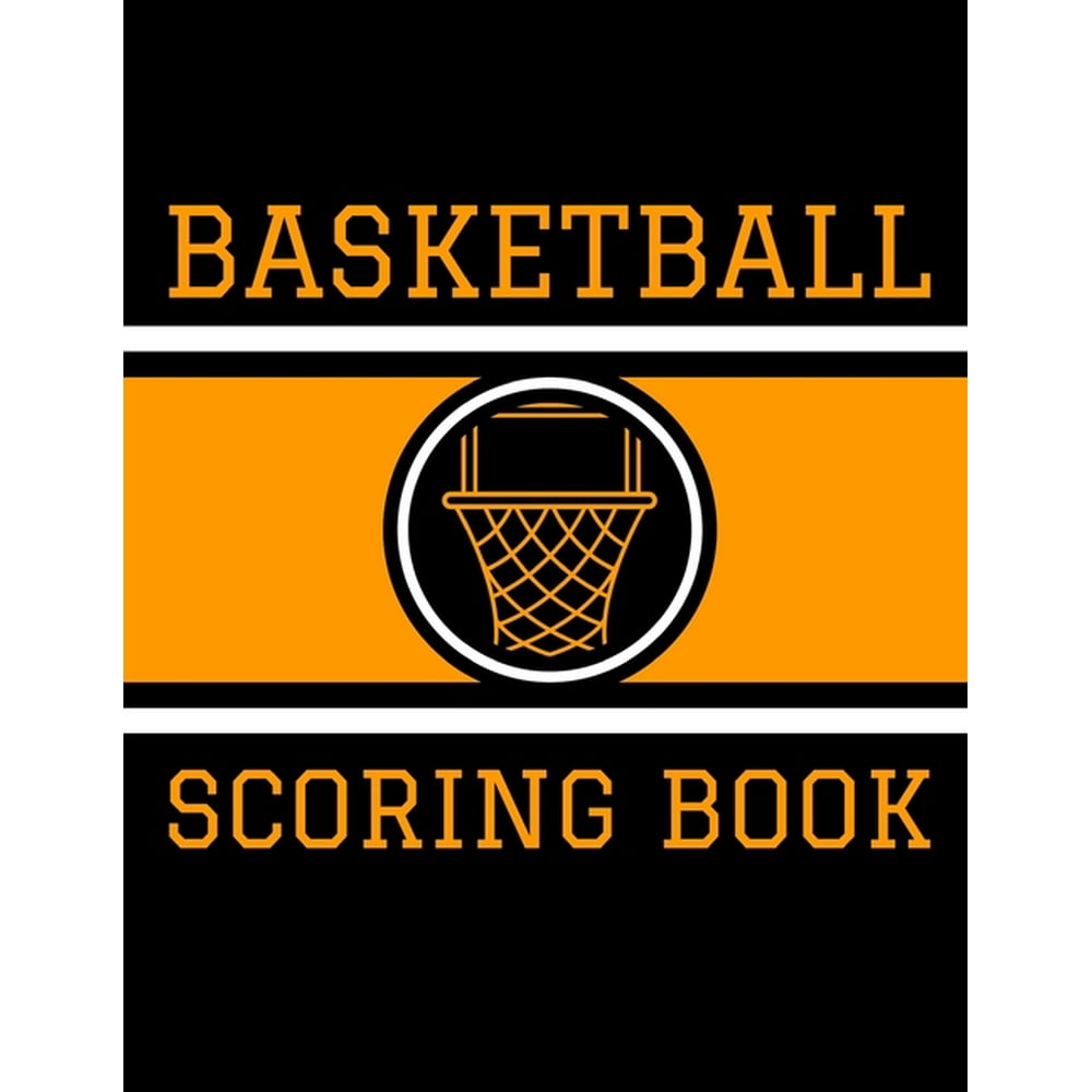 Basketball Scoring Book 50 Game Scorebook with Scoring by Quarters (8