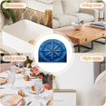 thumbnail image 7 of Ryvnso Blue Compasses Acrylic Napkin Holder Table Kitchen Paper Tissue Organization, 7 of 7