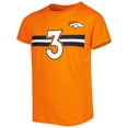 thumbnail image 2 of Youth Russell Wilson Orange Denver Broncos Player Name & Number T-Shirt, 2 of 3