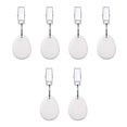 thumbnail image 1 of Yuarrent Clip de pesas para mantel de 6 piezas, Clips para mantel de alta resistencia, abrazadera con hebilla, accesorio para fiesta de Picnic, hogar, Mostrada Oval Yuarrent HA069389-02B, 1 of 6