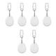 thumbnail image 1 of Ounissouiy Clip de pesas para mantel de 6 piezas, Clips antideslizantes para mantel, abrazadera de hebilla, accesorio de Picnic para comedor, cocina, Mostrada Oval Ounissouiy HA069389-02B, 1 of 6