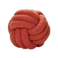 thumbnail image 1 of Plush Knot Ball Pillow Diameter 22cm Room Decoration for sofa Couch Red Sunnimix Cojines de asiento, 1 of 8