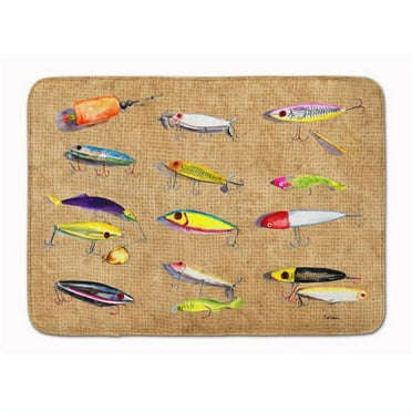 Fishing Lures Machine Washable Memory Foam Mat