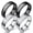 black man, variant on His Alway/Her Forever Stainless Steel Lover Couple Ring Engagement Promise Band/-man-silver-6