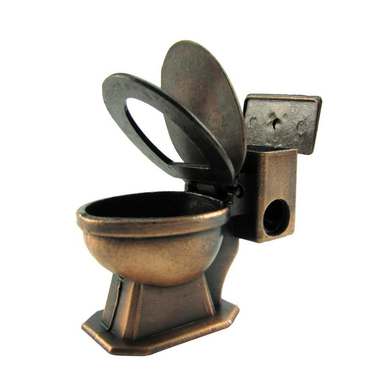 1:12 Scale Dollhouse Metal Toilet Accessory Pencil Sharpener 1:12 Scale Dollhouse Metal Toilet Accessory Pencil Sharpener