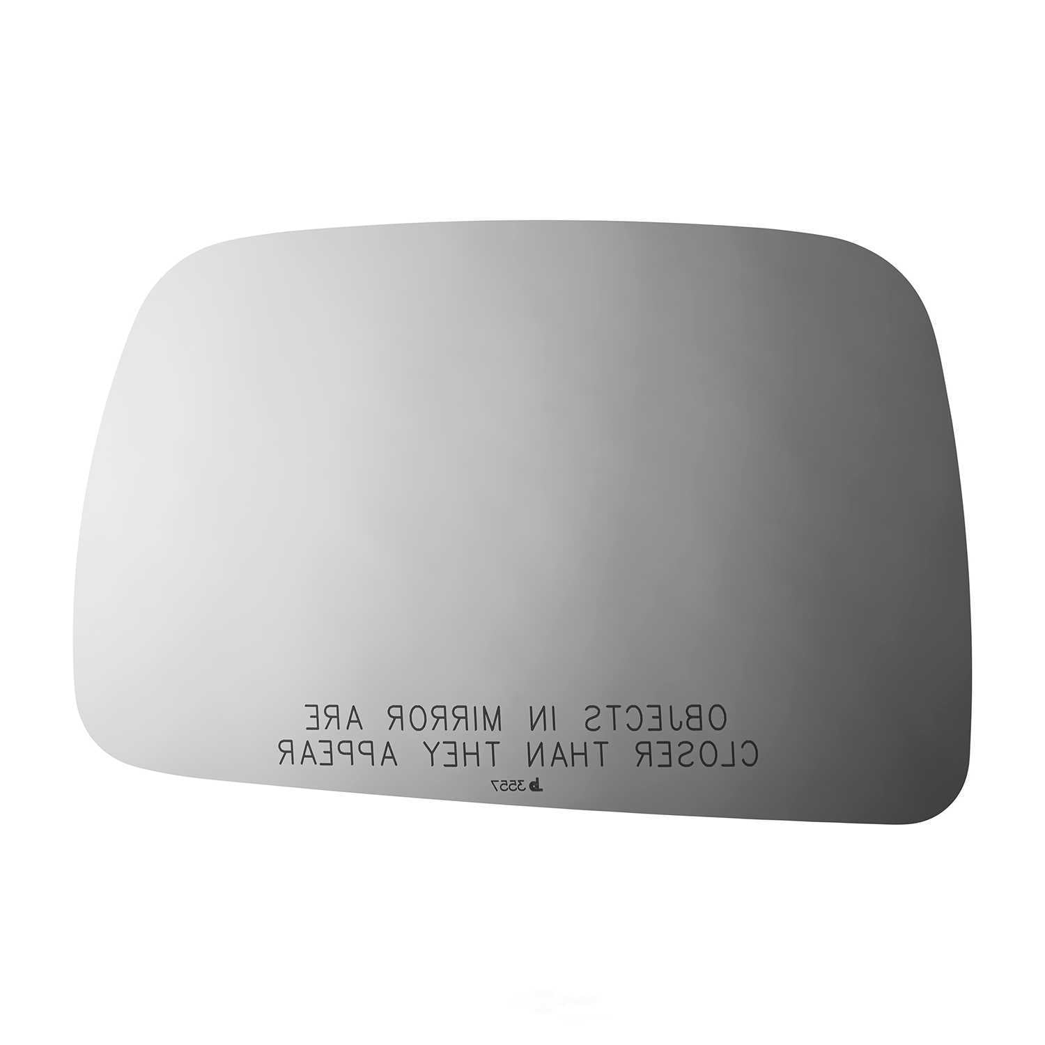Burco Side View Mirror Replacement Glass - Clear Glass - 3557