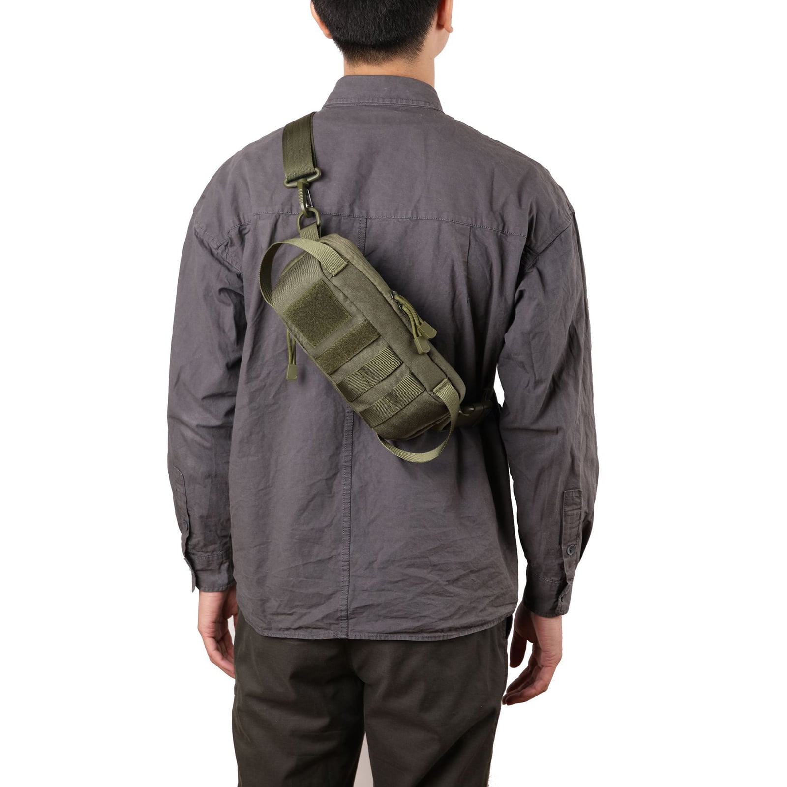 1680D Waterproof Electrician Tool Bag With Multiple Pockets Crossbody Bag For Professional Organizers