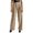 OTHER_002, variant on HJYCHN Women Elevated High Waist Wide-Leg Trousers Straight Leg Pants with Functional Pockets Comfortable Business Casual Pants Khaki M