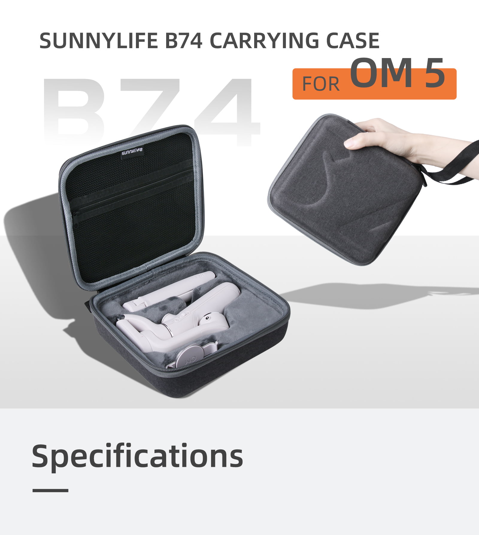 Portable Bag Travel Carry Case Storage For DJI OM 5 OSMO Mobile 5 Gimbal Tripod 