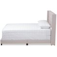thumbnail image 3 of Baxton Studio Brady Fabric Tufted Full Bed in Beige, 3 of 8