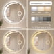 thumbnail image 2 of Espejo De Baño Circular Luna Con Iluminación LED ajustable distintas tonalidades, 2 of 5