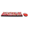 thumbnail image 1 of Wireless Keyboard and Mouse Combo, 86 Key Cute Colorful Keyboard with Multimedia Buttons, 2.4G USB for PC, Laptop, 1 of 7