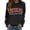 Black, variant on Jesus Crewneck Sweatshirts Women Christian Letter Print Shirts Casual Fall Long Sleeve Pullover Oversized Winter Clothing