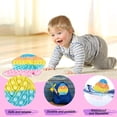 thumbnail image 4 of Fidget Toy HUOGUO Jumbo Pop Bubble Push Sensory Rainbow, 4 of 5