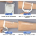 thumbnail image 4 of 50 piezas de apósito de película transparente Incluye parche impermeable para ducha Vendaje impermeable para heridas Parches adhesivos para después de la ducha, 4 of 5