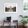 thumbnail image 3 of Art.com Reflection of a Mausoleum in Water, Taj Mahal, Agra, Uttar Pradesh, India Photographic Print, White Frame Wall Art, 44" x 32", 3 of 5