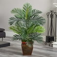 thumbnail image 3 of Nearly Natural 3' Paradise Palm Artificial Tree in Planter, 3 of 3