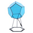 thumbnail image 1 of 3D Desk Lamp, Beautiful 7 Colors Dodecahedron Night Lamp Geometrical with Stand for Party Bar, 1 of 7