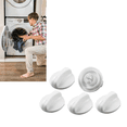 thumbnail image 3 of 5 PCS Washing Machine Control Knob Semi-Automatic Double-Cylinder Washer Accessories Replacement Universal Knob plastic White, 3 of 6