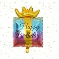 thumbnail image 4 of CSChome Aluminum Foil Balloon Birthday Party Balloons: DIY Scene Layout, Various Styles, Birthday Cake Inflatable Toy, Decoration, Creative Inflatable Cartoon, 4 of 7