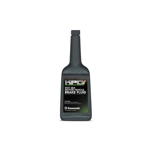 Kawasaki KPO Brake Fluid 8oz Bottle DOT 3&4 K63G-300-08Z