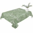 thumbnail image 2 of Sage Green Botanical Table Cloth Waterproof Tablecloths, Vintage Floral Plants Branch Tablecloth Dining Table Cover for Kitchen Party Tabletop Outdoor, Rectangle Tablecloth 60x84 Inch, 2 of 9