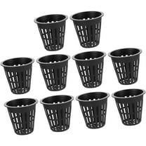 10pcs/20pcs/30pcs/100pcs Planting Basket Orchid Nursery Basket Plant Net Pot Orchid Planter Orchid Pot Hydroponic Nursery Pots Orchids for Garden Mesh Net Pot Plastic Planting Net Box