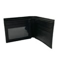 thumbnail image 2 of Bifold Flap Black Leather Security Wallet with Card Holders, ID Slot, and Money Pockets, 2 of 7