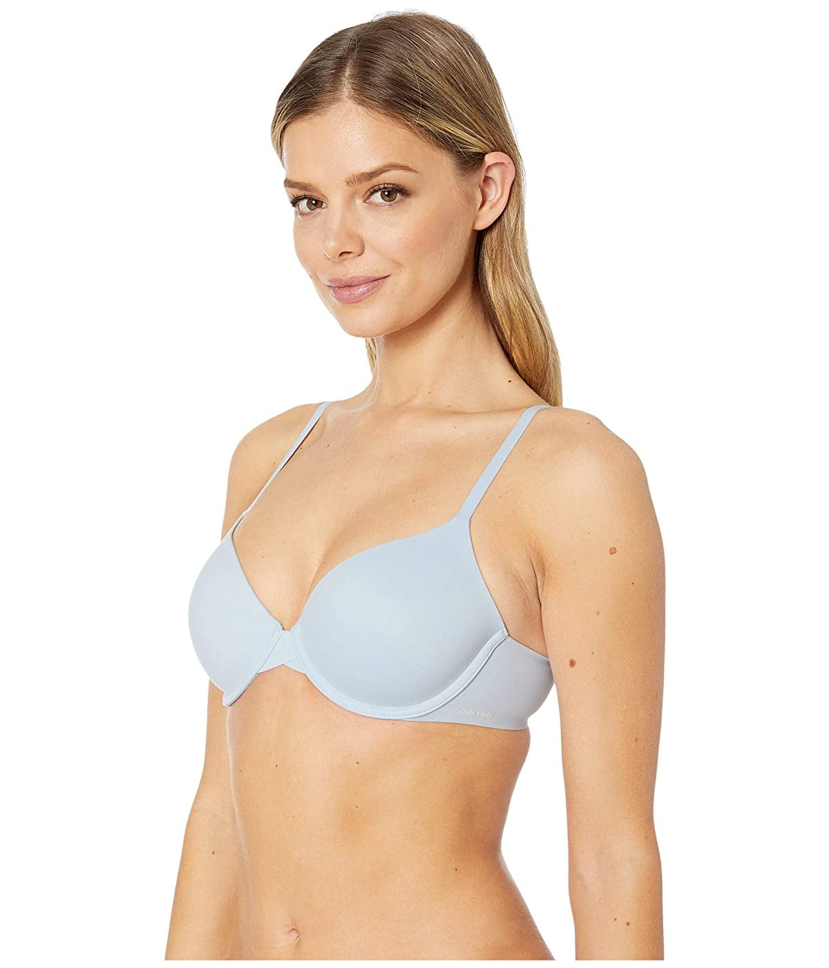baby blue calvin klein bra