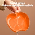 thumbnail image 5 of Fesfesfes Assiettes de Souper Réutilisables, Vaisselle pour Repas Intérieurs et Extérieurs, Sorties de Camping avec Base Antidérapante en Silicone de Qualité Alimentaire 3,35 X 3,15 Pouces Orange, 5 of 5