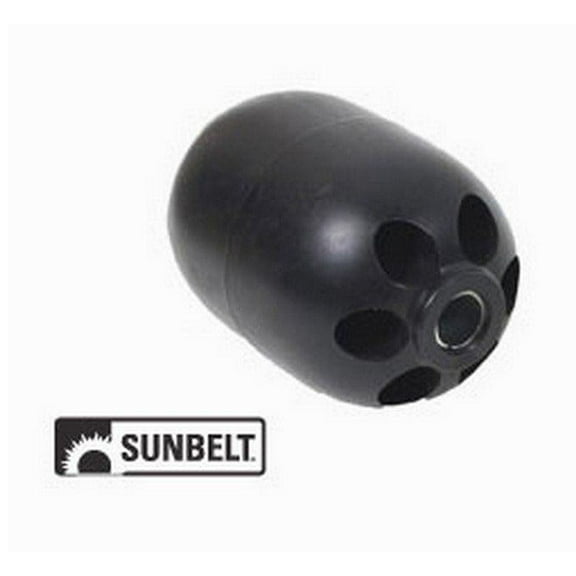 "A&I Wheel-Deck, Smooth, 15/32X3-7/8, Black B1CO108"