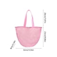 thumbnail image 3 of CaiYueKe Large Beach Bag with Mesh Storage Pouch, Foldable Tote for Travel, Waterproof Sand Resistant Carryall Bag for Pool Seaside Outdoor Activities, 3 of 7