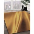 thumbnail image 3 of Ahgly Tapis Rond Lavable en Machine Intérieur Transitionnel Acajou Brun, 5 Pieds Rond, 3 of 7