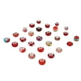 thumbnail image 1 of Paquete De Cuentas Artesanales, Cuentas Con Agujeros Grandes Que Satisfacen Las Necesidades De Bricolaje Varios Colores Regalo Perfecto Para Tobilleras Para Pulseras Collares, 1 of 8