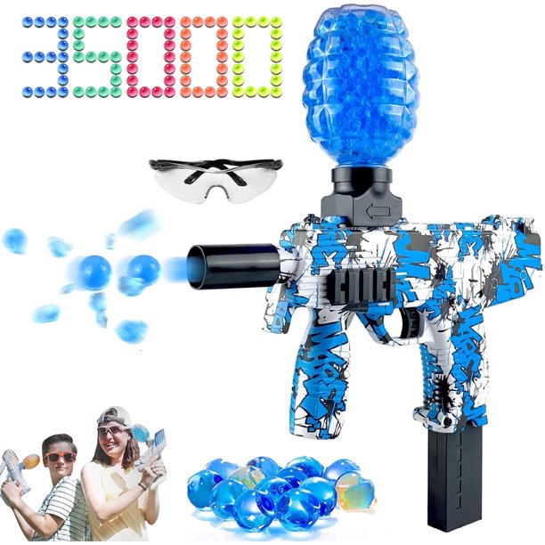 Gel Blaster Toy Splatter Ball Electric Splat Splatrball Gun With 35000
