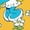 YELLOW, variant on Smurfs - Classic Faux Hit - Youth Boys Short Sleeve Graphic T-Shirt