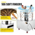 thumbnail image 4 of HPDAVV 20'' Stainless Steel Chicken Plucker Machine, Plucking Machine De-Feathe 110V 1500W 275R/min, Fowl Food Processor Electric, 4 of 8