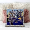 thumbnail image 3 of Tree Oil Duo Indoor/Outdoor Pillow with Removable Cover in Brown Green Yellow26x26, 3 of 6